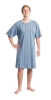 Artikelbild 1 des Artikels “Pflegehemd suprima 4079, zum Binden, Halbarm 065 blau kariert | XL/XXL“