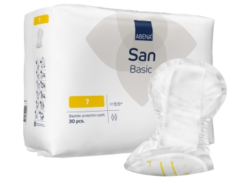 Abena San Basic 7 Inkontinenzvorlagen, 30 Stück 