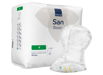 Abena San Basic 9 Inkontinenzvorlagen, 20 Stück 