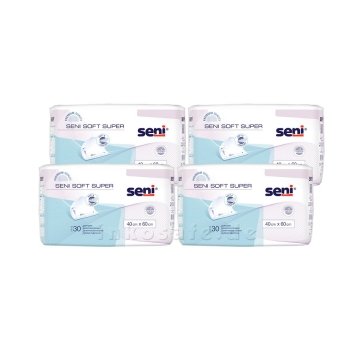Bettunterlagen Seni Soft Super 40 x 60 cm, 120 Stück 
