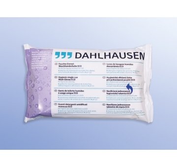 Waschhandschuhe ECO, für die Patientenreinigung, 8 Stück 