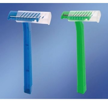 Einmalrasierer Asid Bonz, einschneidig, Blau, 100 Stück 
