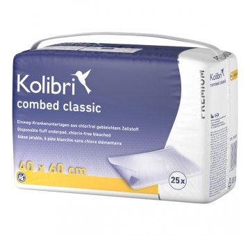 Kolibri combed premium classic 40 x 60 cm, 25 Stück 