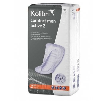 Kolibri comfort premium men 2, Einlagen Männer, 14 Stück 