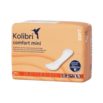 Kolibri comfort SOFT MINI Einlagen, 28 Stück 