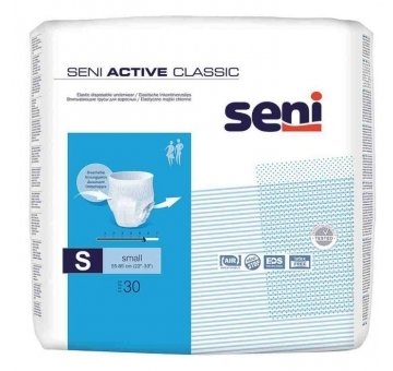 Seni Active Classic Small, Inkontinenzslip, 30 Stück 