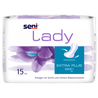 Seni Lady Extra Plus Inkontinenzeinlagen, 15 Stück 