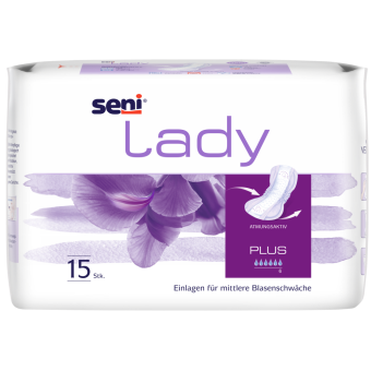 Seni Lady Plus Inkontinenzeinlagen, 15 Stück 
