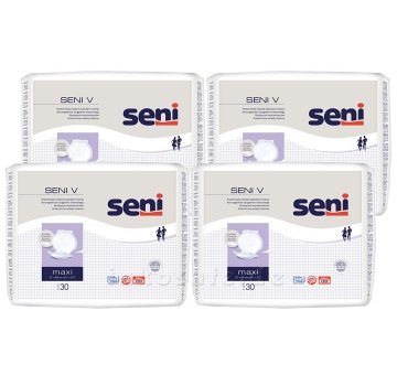 SENI V Vlies Maxi, anatomisch geformte Vorlagen, 120 Stück 