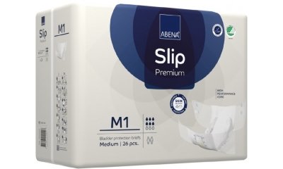 ABENA Slip M1 Premium, Windelhosen, SV 2.000 ml, 26 Stück 