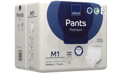 Abena Pants Premium M1, Windelpants 15 Stück 