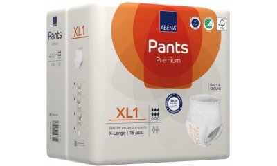 Abena Pants Premium XL1, Windelpants 16 Stück 