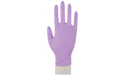 Ambulex Nitril-Handschuhe, Violett, Größe L, 100 Stück 