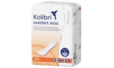 Kolibri comfort premium MINI Einlagen, 28 Stück 