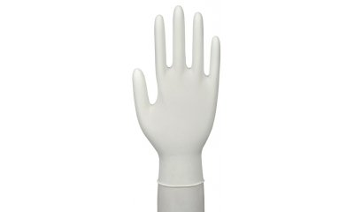 Ambulex Nitril-Handschuhe, Weiß, Größe L, 100 Stück 