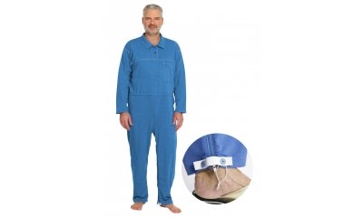 Pflegeoverall suprima 4681, Beinreißverschluss, CareFunction 