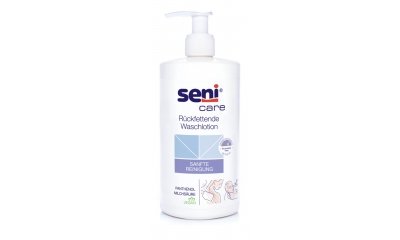 SENI CARE rückfettende Waschlotion mit Leinen, 500 ml 