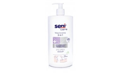 SENI CARE Waschcreme 3 in 1 mit 3% Urea, 1000 ml 