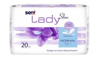 Seni Lady Slim Normal Inkontinenzeinlagen, 20 Stück 