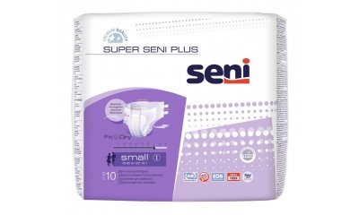 Super SENI PLUS Small (S) Windelhosen Nacht, 80 Stück 