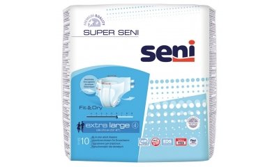 Super SENI X-Large (XL) Windelhosen für den Tag, 50 Stück 