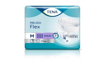 TENA Flex Maxi Medium, Vorlagen mit Hüftgurt, 66 Stück 