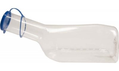 Sundo Urinflasche, glasklar, mit Deckel aus PP, 1000 ml 