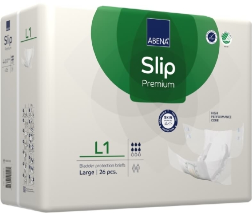 Artikelbild des Artikels “ABENA Slip L1 Premium, Windelhosen, SV 2.500 ml, 26 Stück “