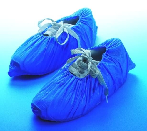 Artikelbild des Artikels “Hygiene-Überschuhe aus CPE, Blau, 100 Stück “