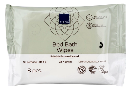 Artikelbild des Artikels “Abena BED BATH WIPES, Einmal-Waschlappen feucht, 8 Stück “