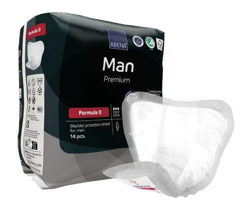Artikelbild des Artikels “Abena Man Formula 0 Premium, Slipeinlagen für Männer, 14 Stück “