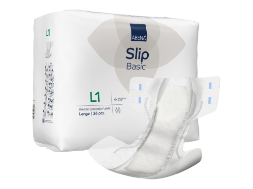 Artikelbild des Artikels “Abena Slip Basic L1, Inkontinenzwindeln, 26 Stück “