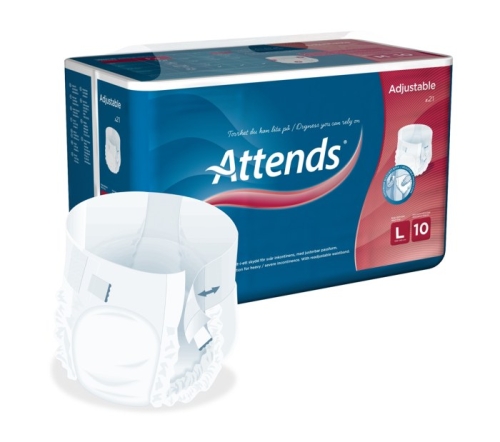 Artikelbild des Artikels “Attends Adjustable 10 Hüftbundslip, Large (L), 21 Stück “