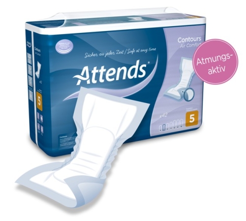 Artikelbild des Artikels “Attends Contours Air Comfort 5, Inko-Vorlagen, 210 Stück “