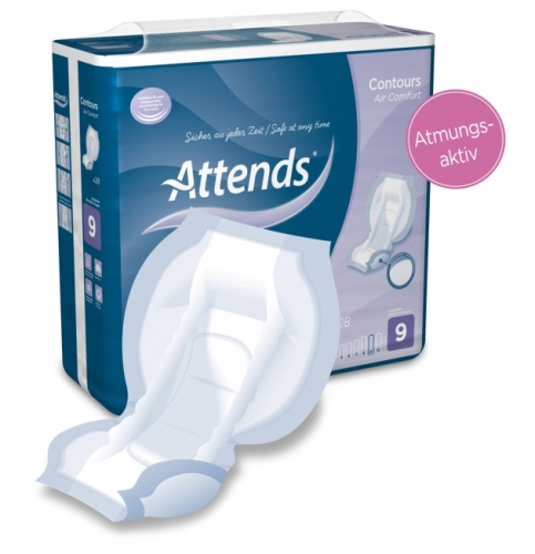 Artikelbild des Artikels “Attends Contours Air Comfort 9, Inko-Vorlagen, 112 Stück “