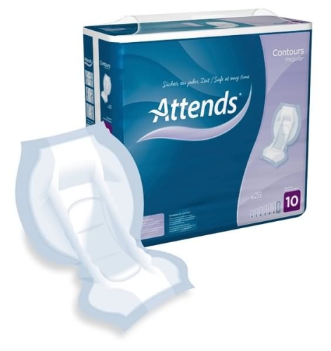 Artikelbild des Artikels “Attends Contours Regular 10, Inkontinenzvorlagen, 84 Stück “