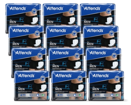 Artikelbild des Artikels “Attends for men 4, Inkontinenzeinlagen für Männer, 168 Stück “