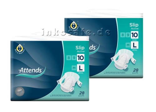 Artikelbild des Artikels “Attends Slip Active 10 Large, Windelhosen, 56 Stück “