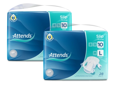 Artikelbild des Artikels “Attends Slip Active 10 Large, Windelhosen, 56 Stück “