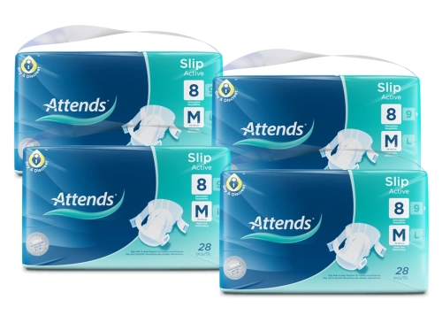 Artikelbild des Artikels “Attends Slip Active 8 Medium, Windelhosen, 112 Stück “