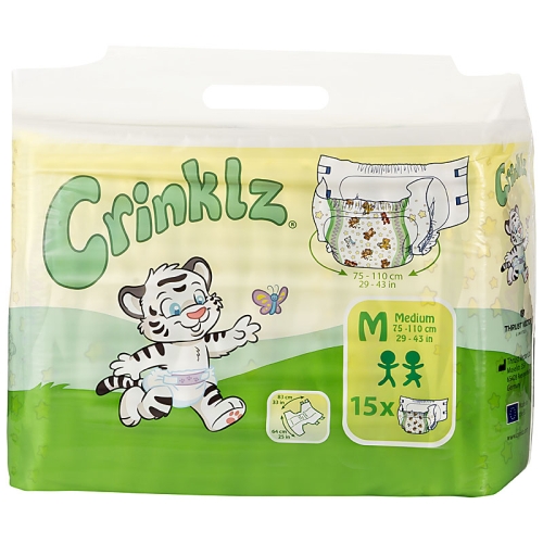Artikelbild des Artikels “Crinklz Windeln für Erwachsene, Motiv Tiere, Gr. L “