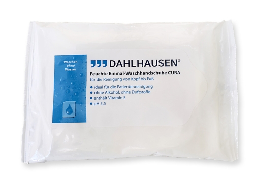 Artikelbild des Artikels “Dahlhausen Waschhandschuhe CURA, 8 Stück “