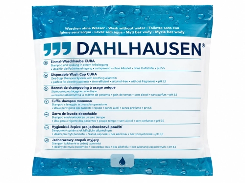Artikelbild des Artikels “Dahlhausen Waschhaube CURA Shampoo + Spülung, 1 Stück “