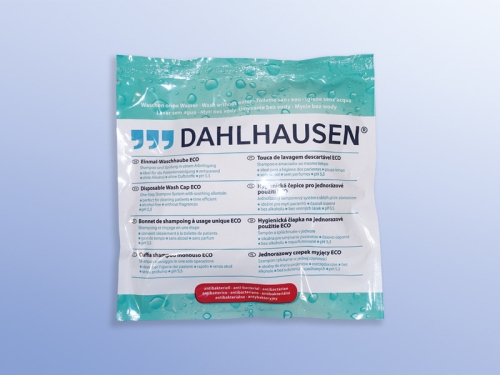 Artikelbild des Artikels “Einmal-Waschhauben CURA ECO, Shampoo und Spülung, 1 Stück “