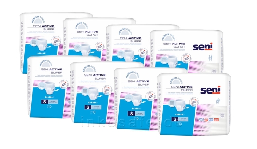 Artikelbild des Artikels “Seni Active Super Inkontinenzslips, Small, 80 Stück “