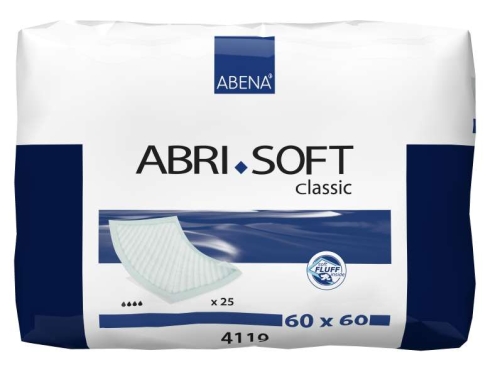Artikelbild des Artikels “Krankenunterlagen Abri Soft CLASSIC 60 x 60 cm, 25 Stück “