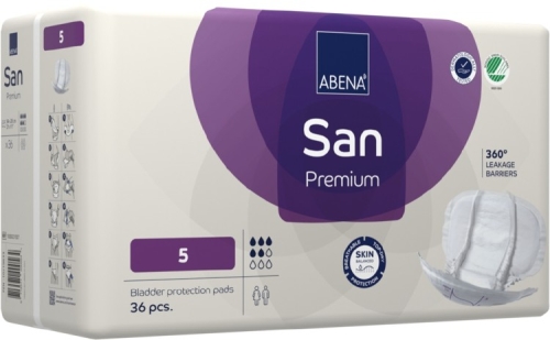 Artikelbild des Artikels “Inkontinenzvorlagen Abena San Premium Nr. 5, 36 Stück “