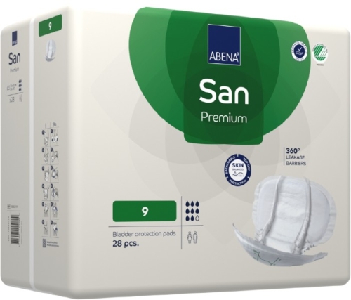 Artikelbild des Artikels “Inkontinenzvorlagen Abena San Premium Nr. 9, 28 Stück “