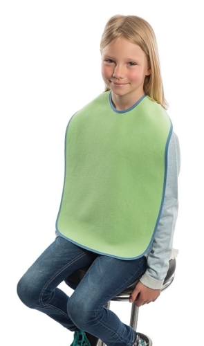 Artikelbild des Artikels “Latz für Kinder suprima 5015, Frottee, mit Schlaufen, Grün “