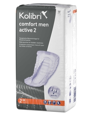 Artikelbild des Artikels “Kolibri comfort premium men 2, Einlagen Männer, 14 Stück “